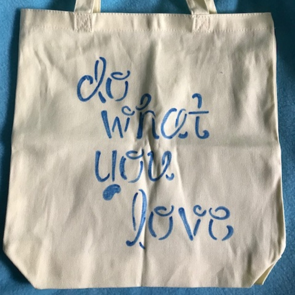 cotton tote bag  ( Do What you Love)